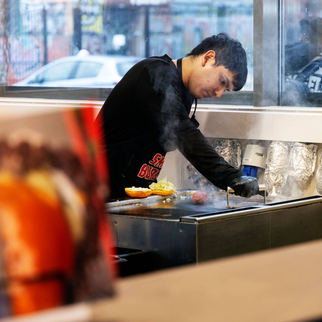 Mød Smash Burgers kokke i Nørrebro Bycenter 